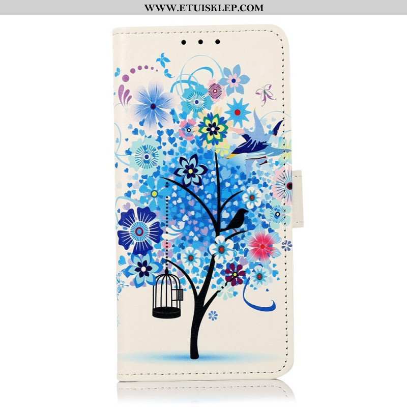 Etui Folio do Samsung Galaxy M23 5G Kwitnące Drzewo